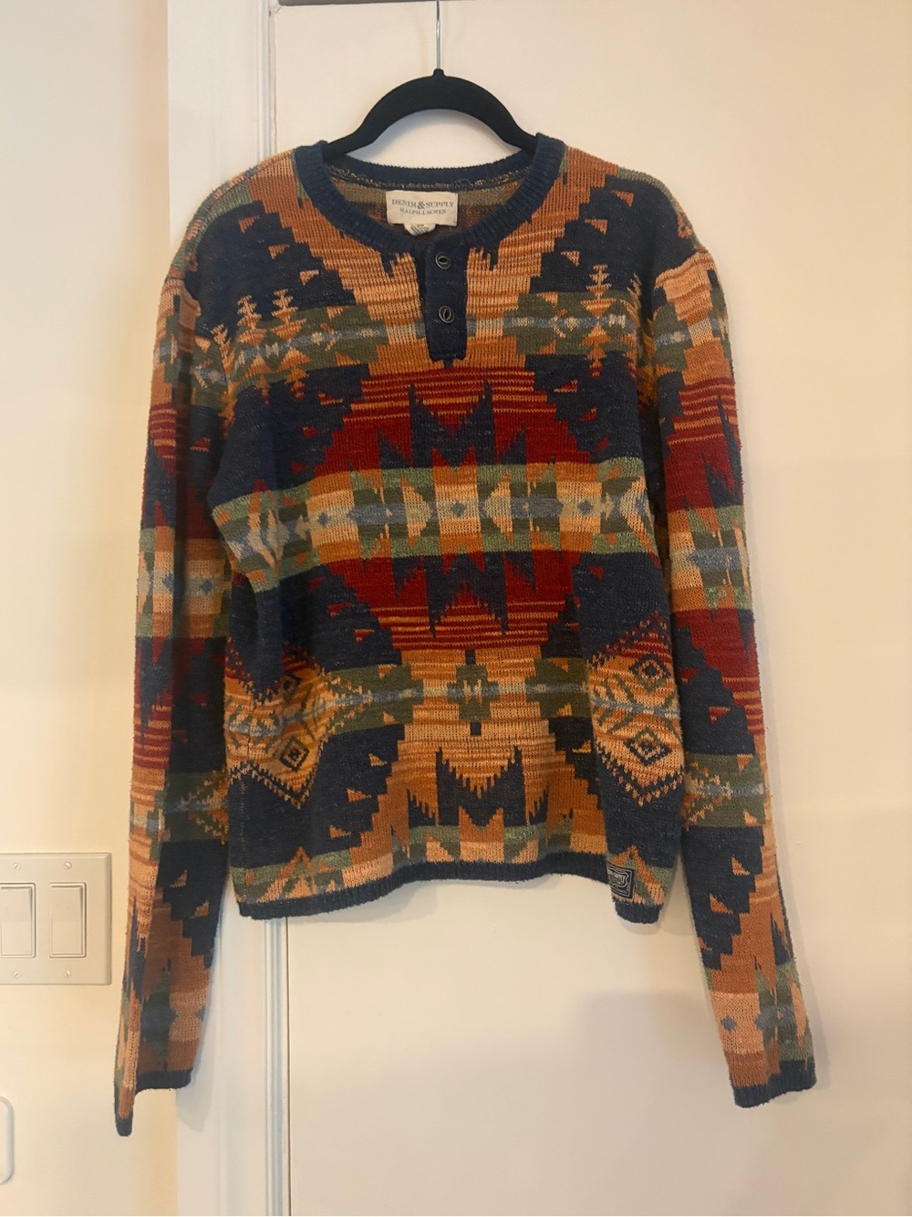 Denim & Supply Ralph Lauren Multicolor Aztec  Sweater